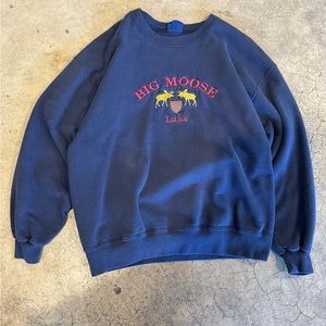 Vintage Crewneck Big Moose Lake